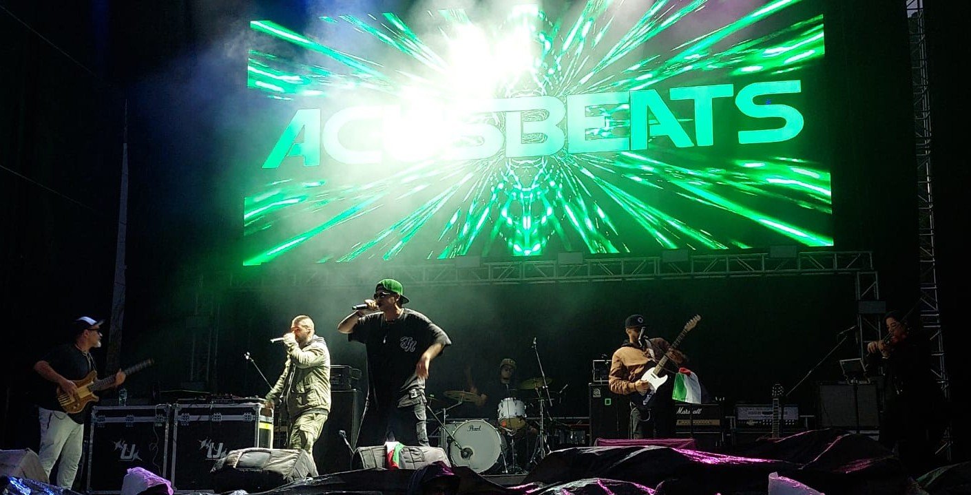 acusbeats tocando en el grita rock 2025