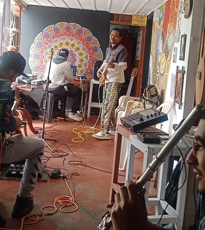 producción musical colaborativa con mulato Bantu y Acusbeats